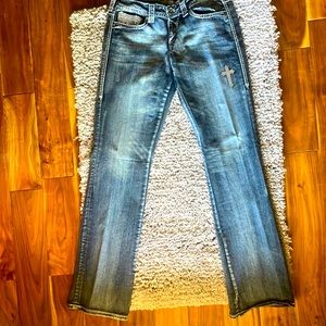 Cowgirl Tuff Co Size 30x35 Blue Jeans
